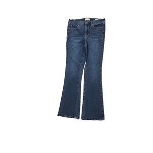Jessica Simpson Five Pocket Flare Women's size 6 Dark Blue Denim Jeans